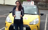 Well done Georgia on passing your test first time