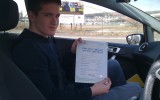 Congratulations to Jaik Newbury from Weston-super-Mare for passing first time!