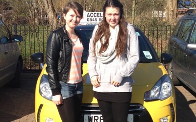 Congratulations to Paige & Rhian for completing the driving element of their BTEC course