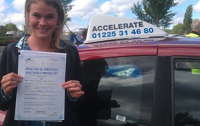 DRIVING TEST PASS WELL DONE IMOGEN