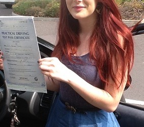 LUCI SMITH PASSED HER DRIVING TEST TODAY ZERO MINORS