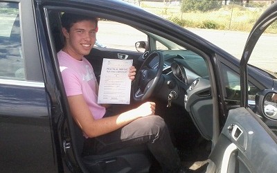 WELL DONE OLIVER DRIVING TEST PASS