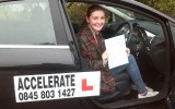 DRIVING TEST PASS WELL DONE EMILY