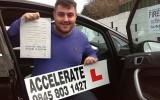 DRIVING TEST PASS WELL DONE ANDREAS