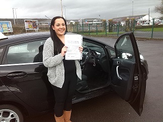 DRIVING TEST PASS WELL DONE AISHA