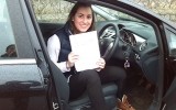 WELL DONE NICOLE DRIVING TEST PASS