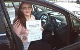 SOPHIE PASSED HER DRIVING TEST TODAY