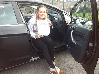 DRIVING TEST PASS WELL DONE JESSICA