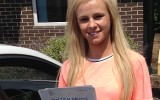 DRIVING TEST PASS WELL DONE ALICE