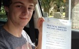 DRIVING TEST PASS WELL DONE ABE