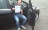CHARLIE PASSED HIS DRIVING TEST