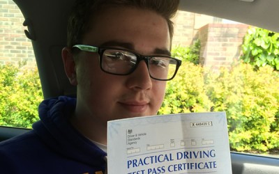 DRIVING TEST SUCCESS FOR LIAM